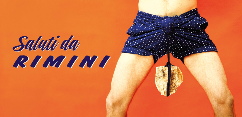 maurizio cattelan pierpaolo ferrari saluti da rimini designboom 