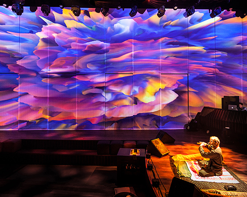 miguel chevalier forms fractal flowers and liquid pixels in ibiza