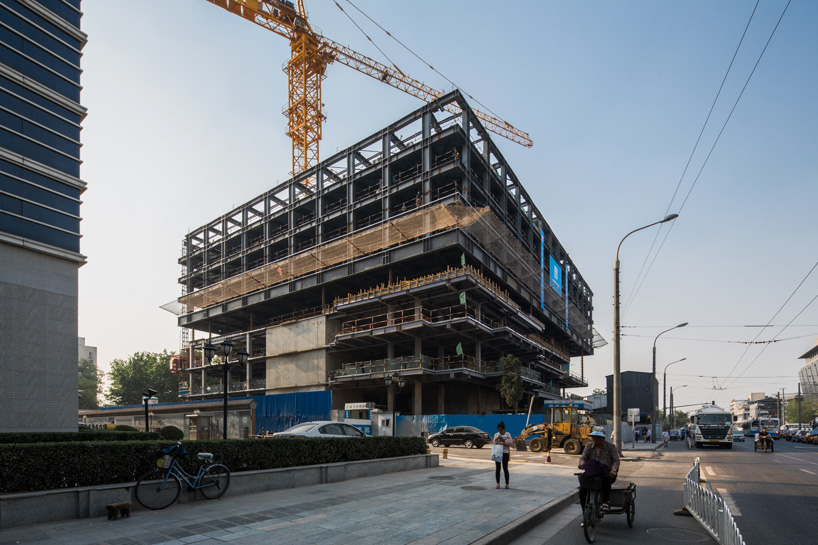 ole scheeren guardian art center in beijing china construction photography designboom