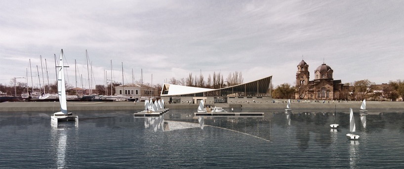 yacht club rastvorgroup yevpatoria designboom
