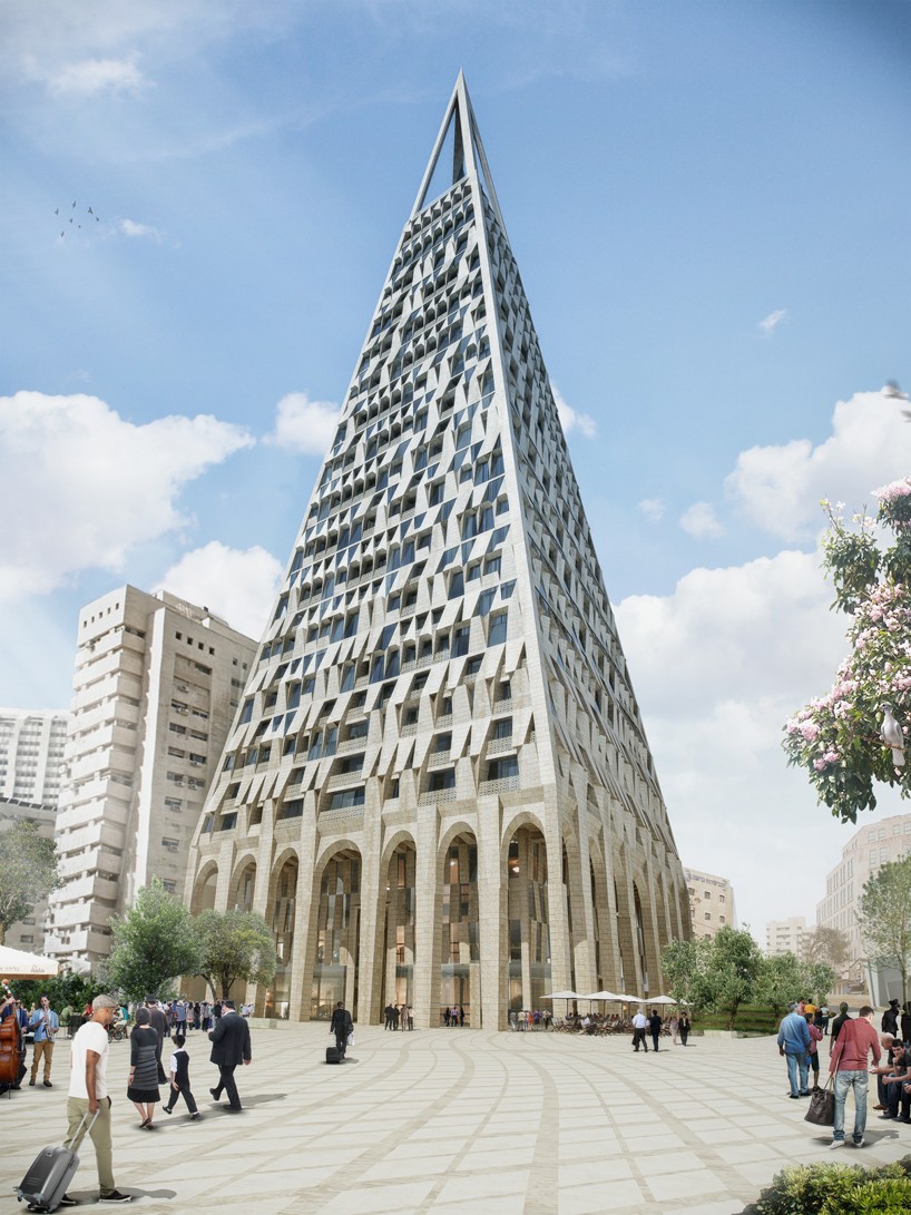 studio libeskind s pyramid tower set to be built in the 