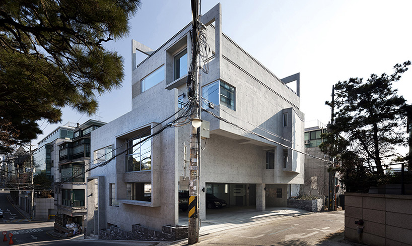 studio_GAON mise en abyme photography studio nonhyun-dong south korea designboom