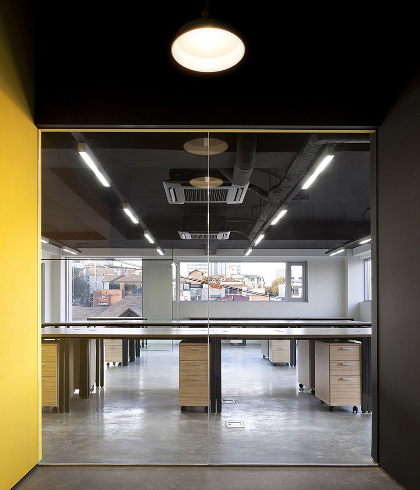 studio_GAON mise en abyme photography studio nonhyun-dong south korea designboom