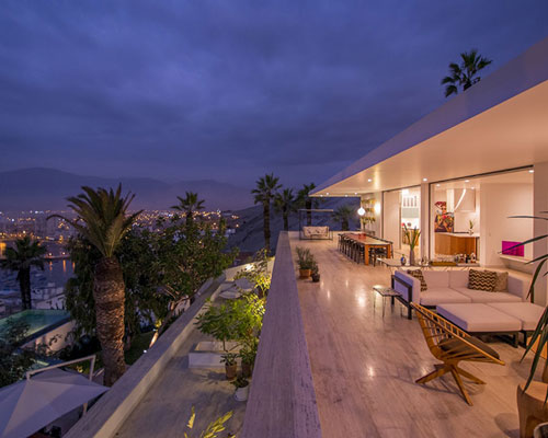 adrián noboa remodels house in ancón with stepped terraces in peru