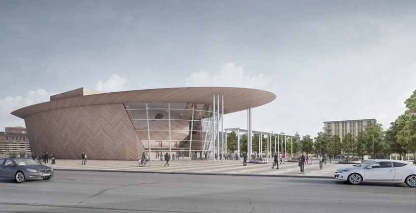 andrea maffei piazza della repubblica varese theatre competition italy designboom