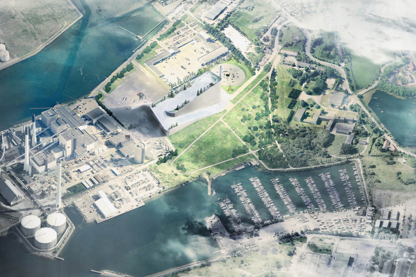 bjarke ingels group BIG kickstarter amager power plant copenhagen smoke rings designboom
