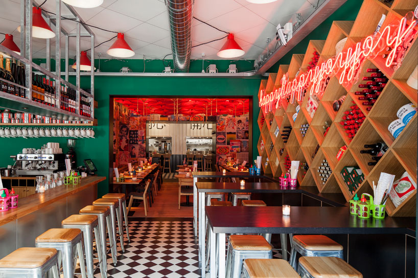 concrete brings the atmosphere of asian market stalls to amsterdam