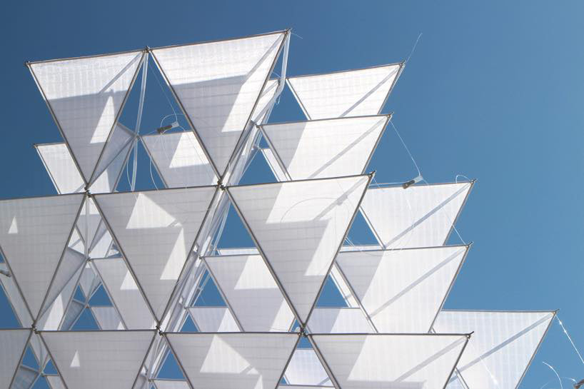 downloadable tetrahedral open kite  by sehun oh design 