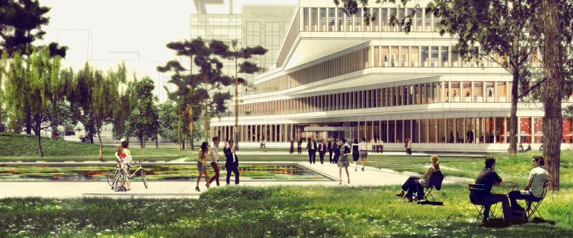 HAEAHN architecture H architecture national assembly complex seoul korea designboom