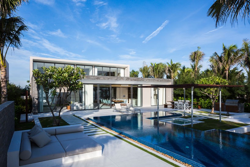 MIA design studio sites luxury villas along the coast of 