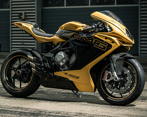 together mv agusta and mercedes-amg create high-performance show bike