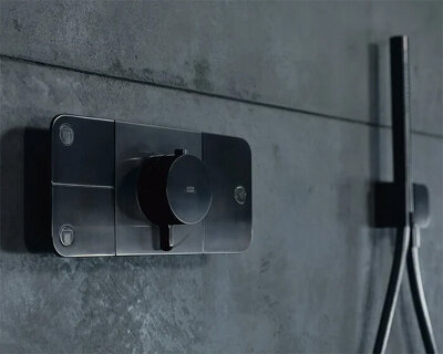 barber osgerby discuss interactive shower control element AXOR one