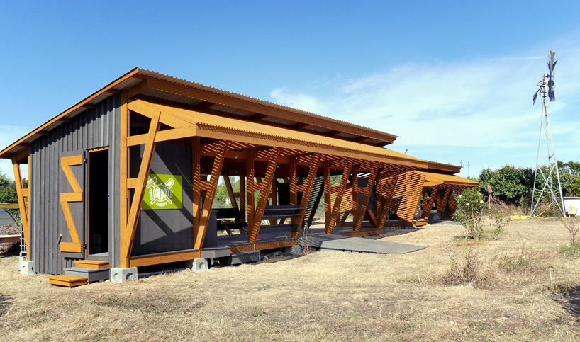 bruit du frigo le paradis vert community garden designboom