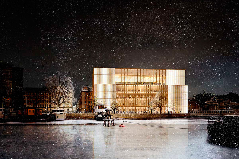 david chipperfield nobel center headquarters stockholm nobelhuset designboom