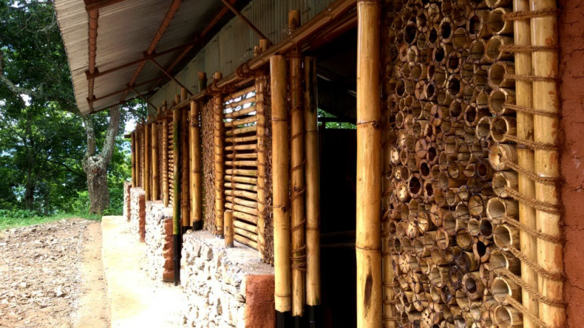 schoolhouse reconstruction mero ghar chhoprak nepal designboom