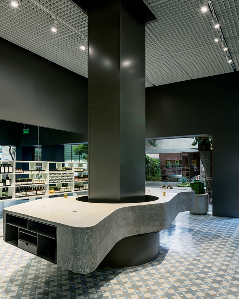 metro arquitetos associados aesop interiors oscar freire sao paulo brazil designboom