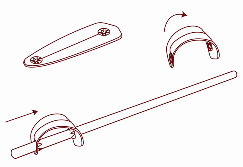 nature sabre sword creator naama agassi monkey business designboom