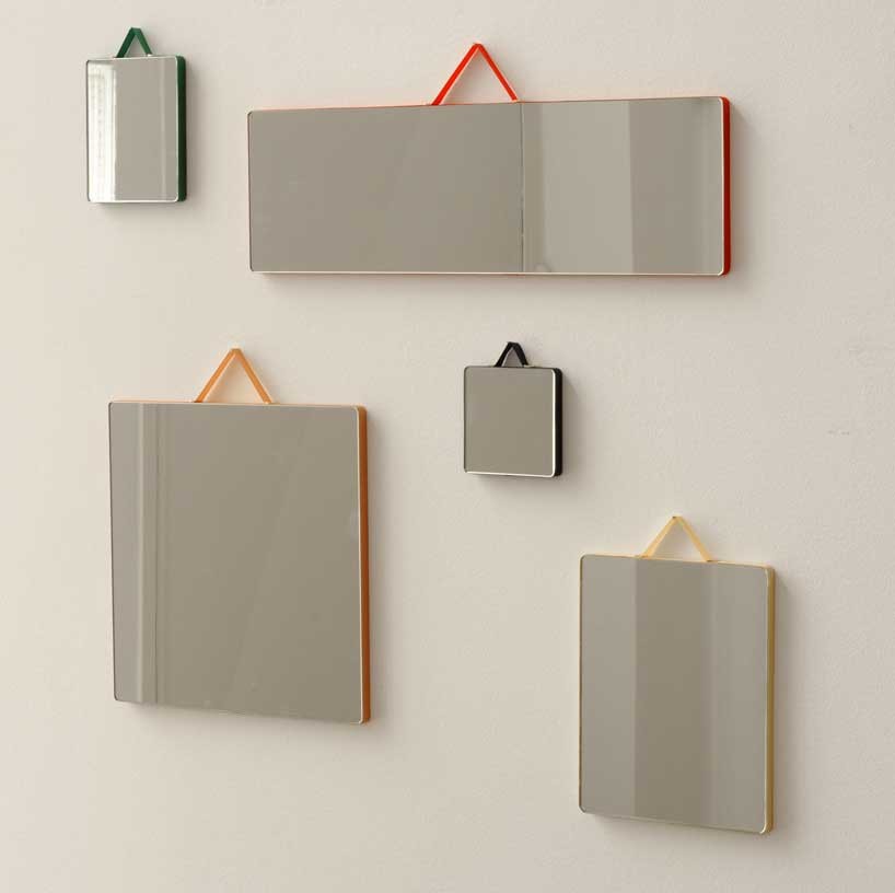 ruban mirrors for hay by inga sempé
