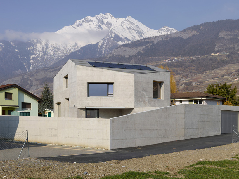 savioz fabrizzi architectes maison fabrizzi conthey switzerland designboom