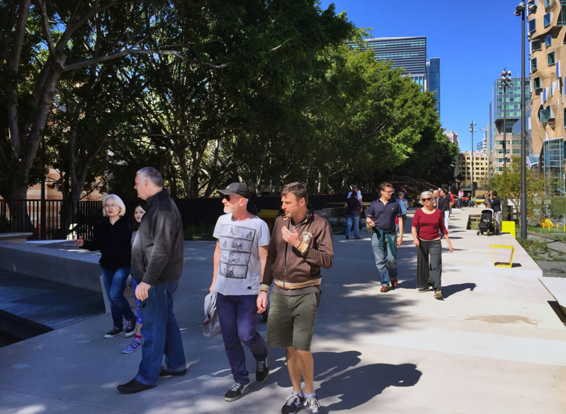 the goods line sydney linear park aspect studios chrofi designboom