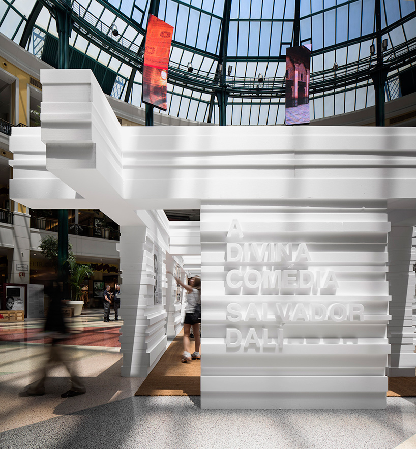 LIKEarchitects salvador dali temporary museum lisbon portugal designboom