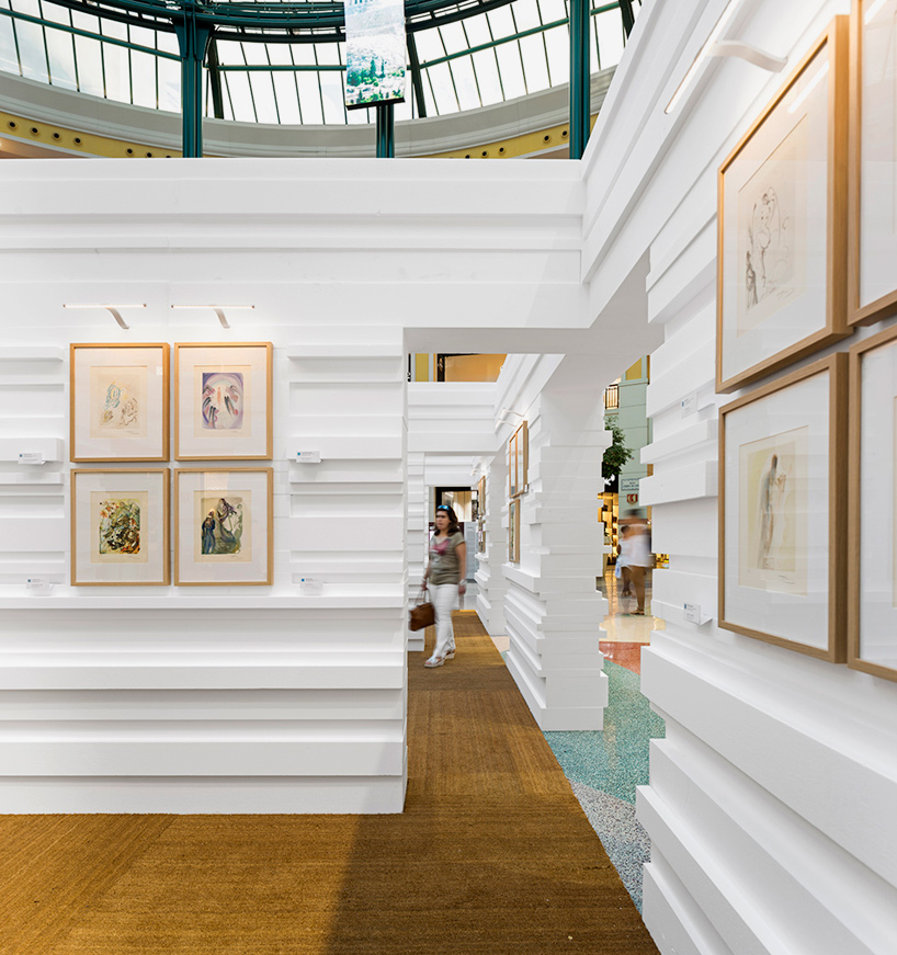 LIKEarchitects salvador dali temporary museum lisbon portugal designboom