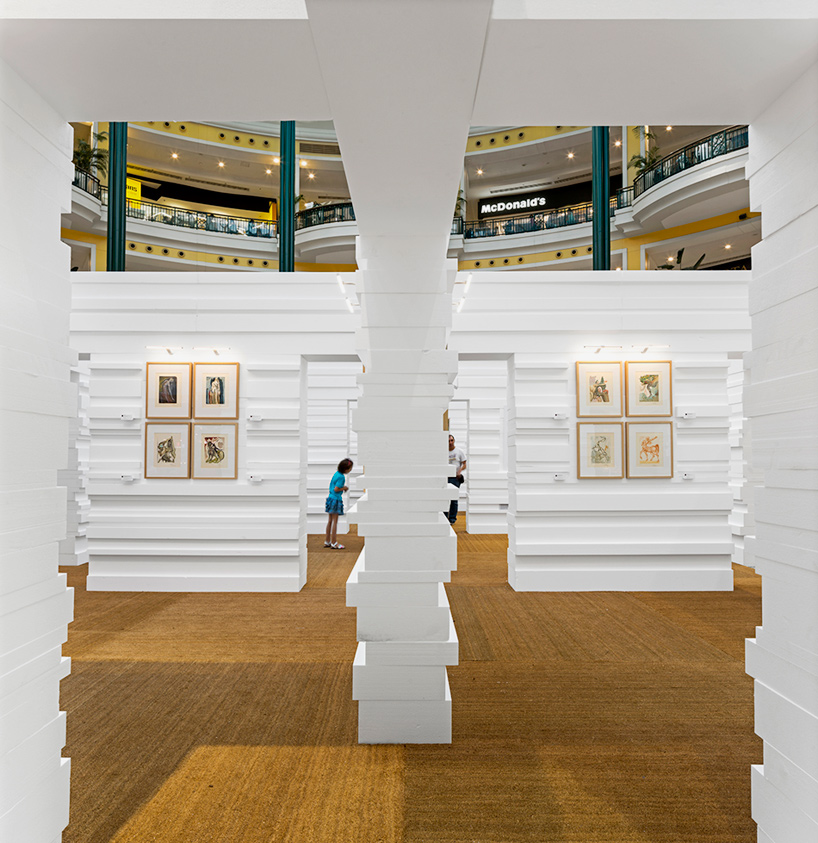 LIKEarchitects salvador dali temporary museum lisbon portugal designboom