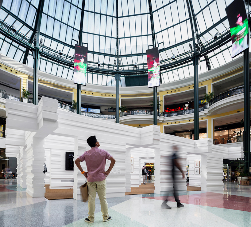 LIKEarchitects salvador dali temporary museum lisbon portugal designboom