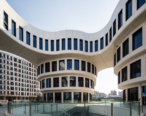MVRDV completes first phase of vast masterplan with hongqiao flower building