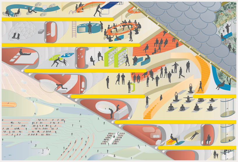 chicago architecture biennial WORKac hacking ant farm 3C city designboom