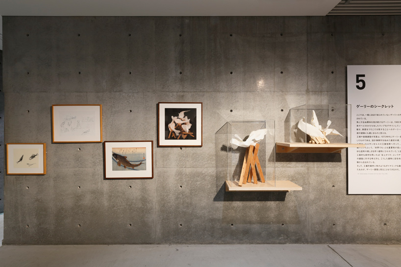 frank gehry i have an idea exhibition design sight toyko designboom