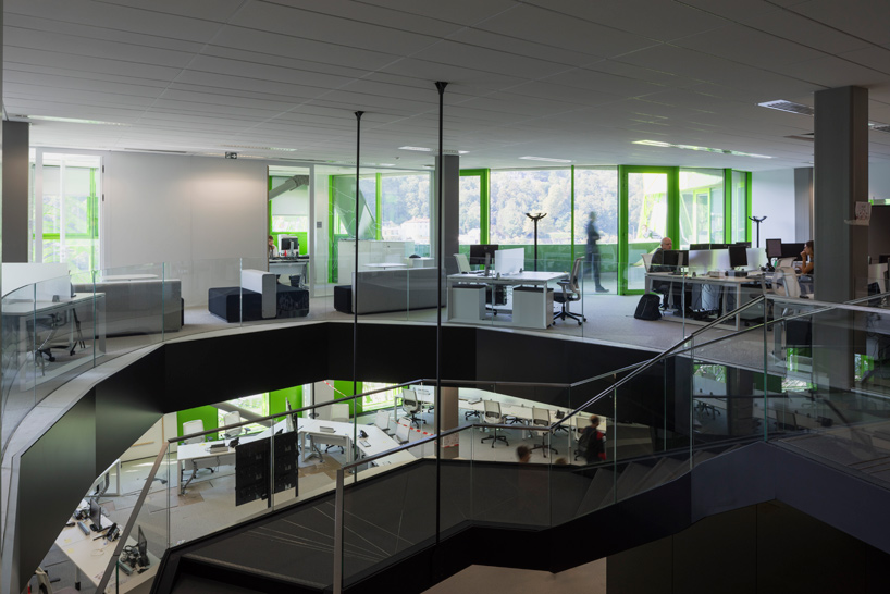 jakob macfarlane green cube euronews headquarters lyon confluence france designboom