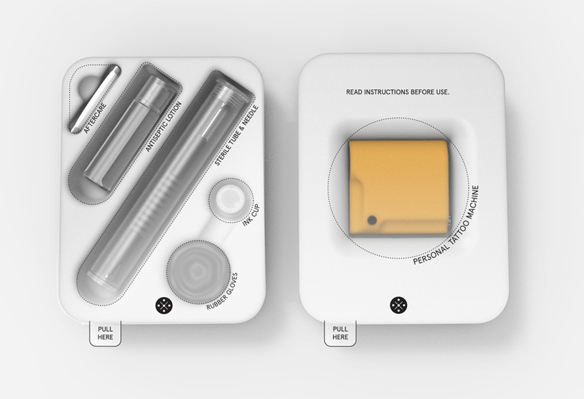 personal tattoo machine jakub pollag royal college of art designblok designboom