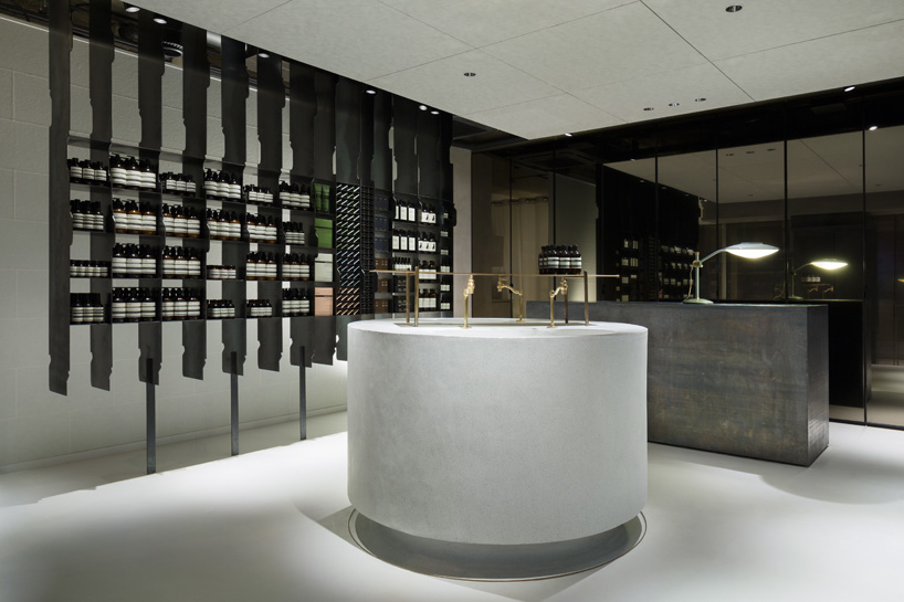 shinichiro ogata simplicity aesop stores japan designboom