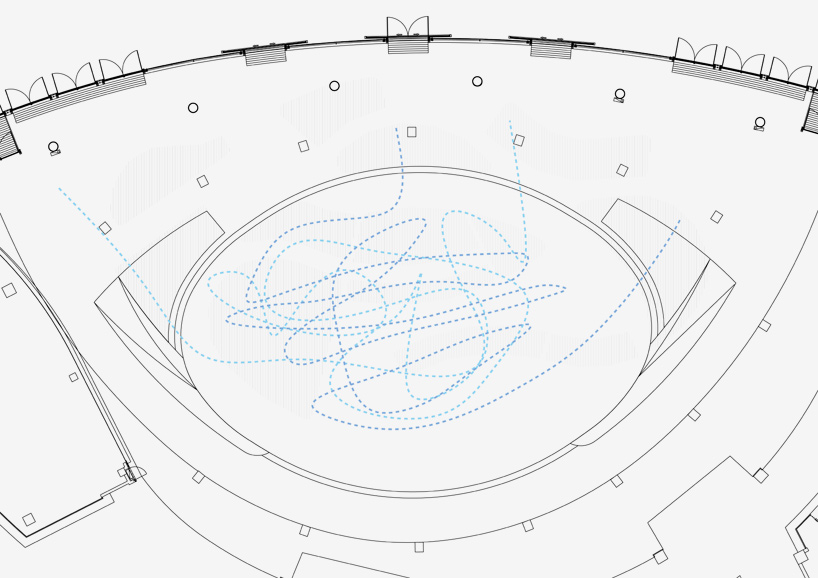 studio O symphony of blues installation beijing design week 2015 designboom
