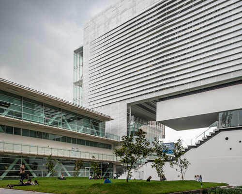 enrique norten arranges centro university's new campus around a green plaza