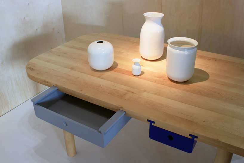 tomas kral krehky torii seats bench stool designblok 2015 designboom