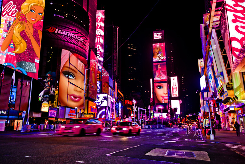vasily klyukin colorizes new york in pink for barbiehattan series