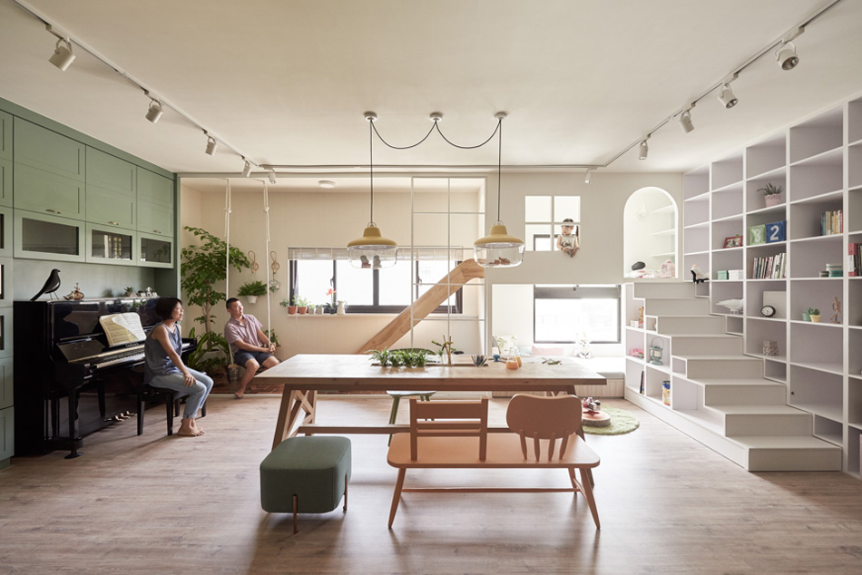 HAO design studio the family playground interiors taiwan designboom