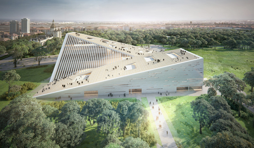 SANAA budapest the new national gallery of hungary museum liget designboom