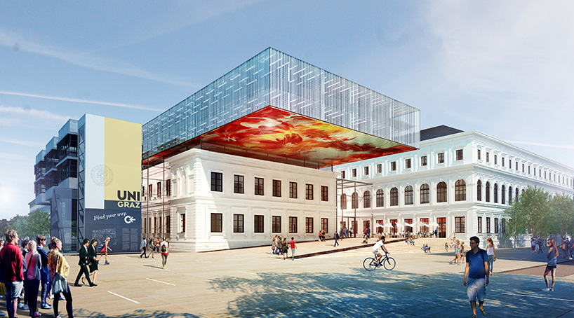 atelier thomas pucher university of graz library competition designboom