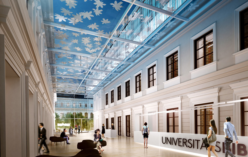 atelier thomas pucher university of graz library competition designboom