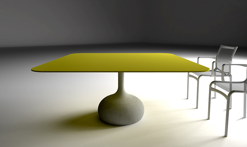 buratti architetti saen table alias designboom