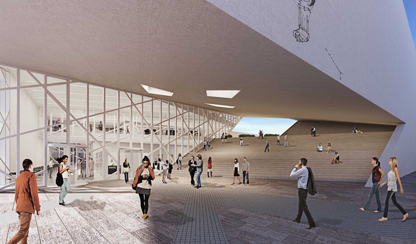 daniel libeskind modern art center mac vilnius lithuania designboom