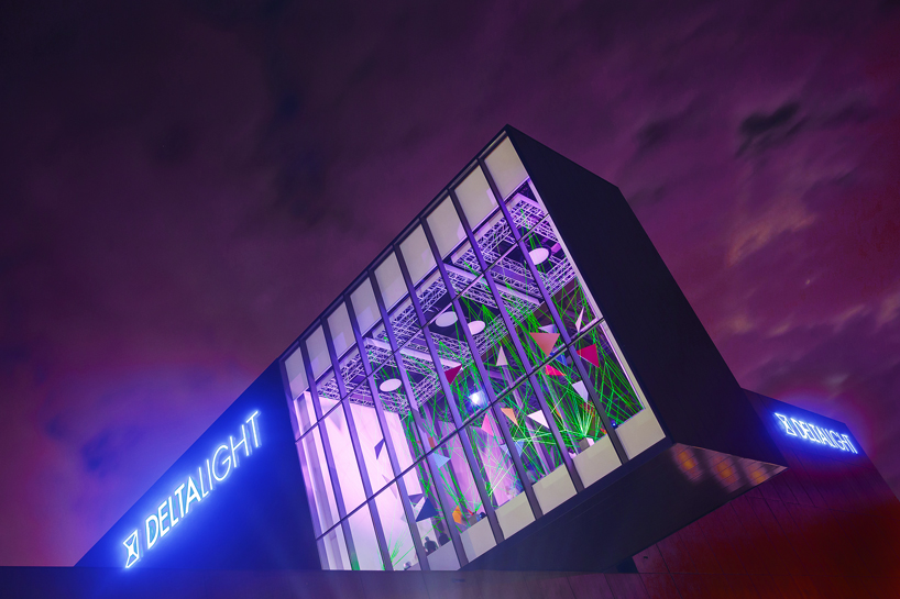 delta light expands headquarters in belgium with 26meter high