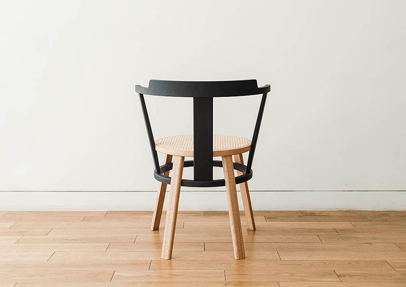 drill design offset windsor chair designboom 