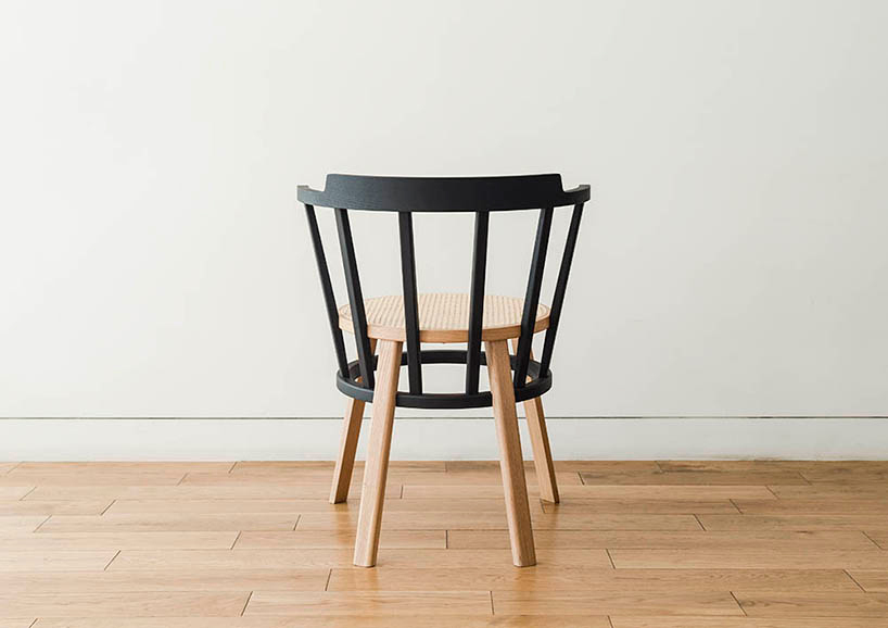 drill design offset windsor chair designboom 