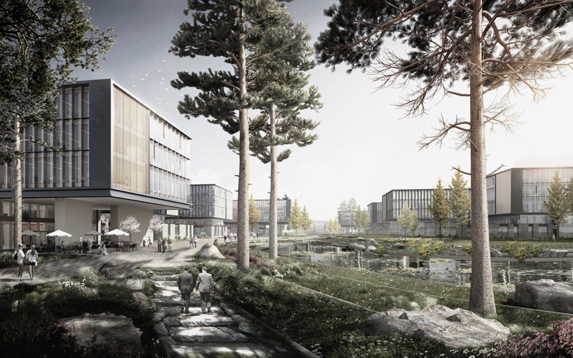 ennead architects huawei research center wuhan china designboom