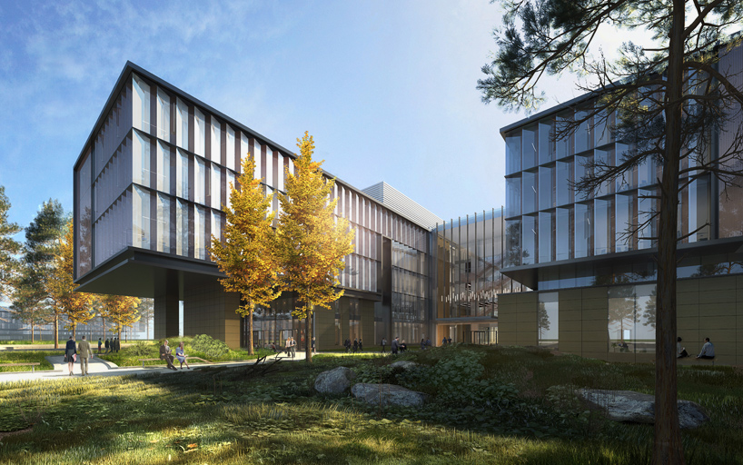 ennead architects huawei research center wuhan china designboom