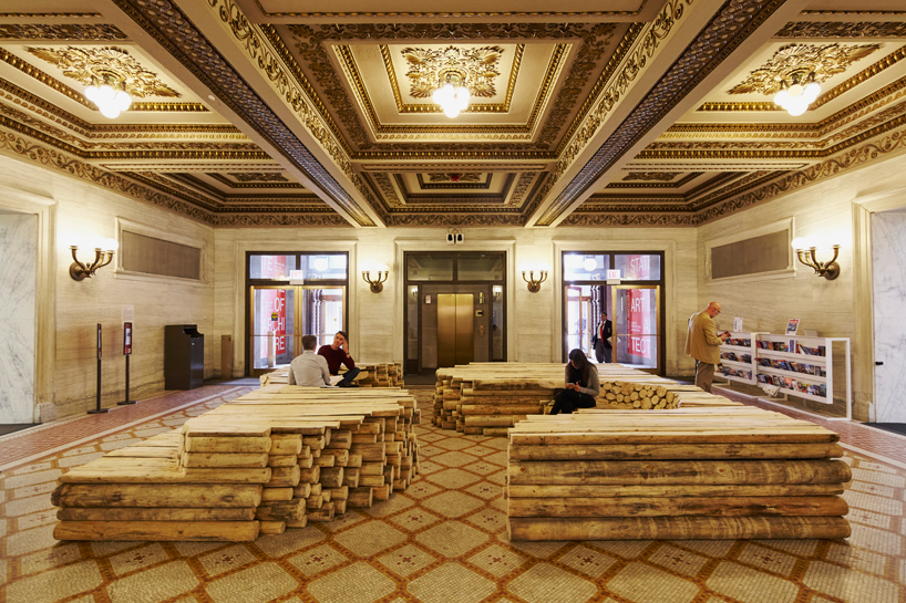 francis kere architecture place for gathering chicago architecture biennial 2015 designboom